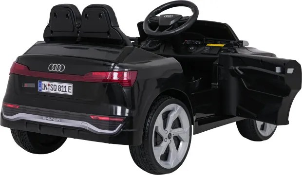 Elektrické autíčko Audi SQ8 čierne / sivé