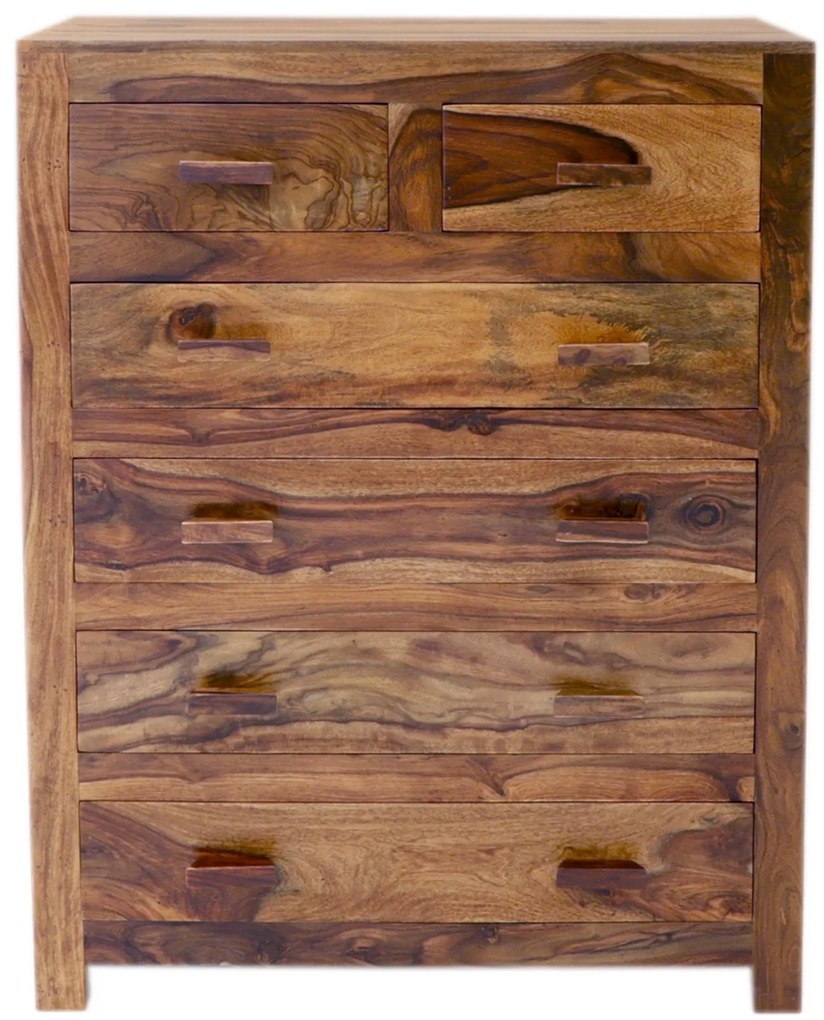 furniture-nabytek.cz - Komoda se zásuvkami z masívneho palisandrového dreva 90x120x45