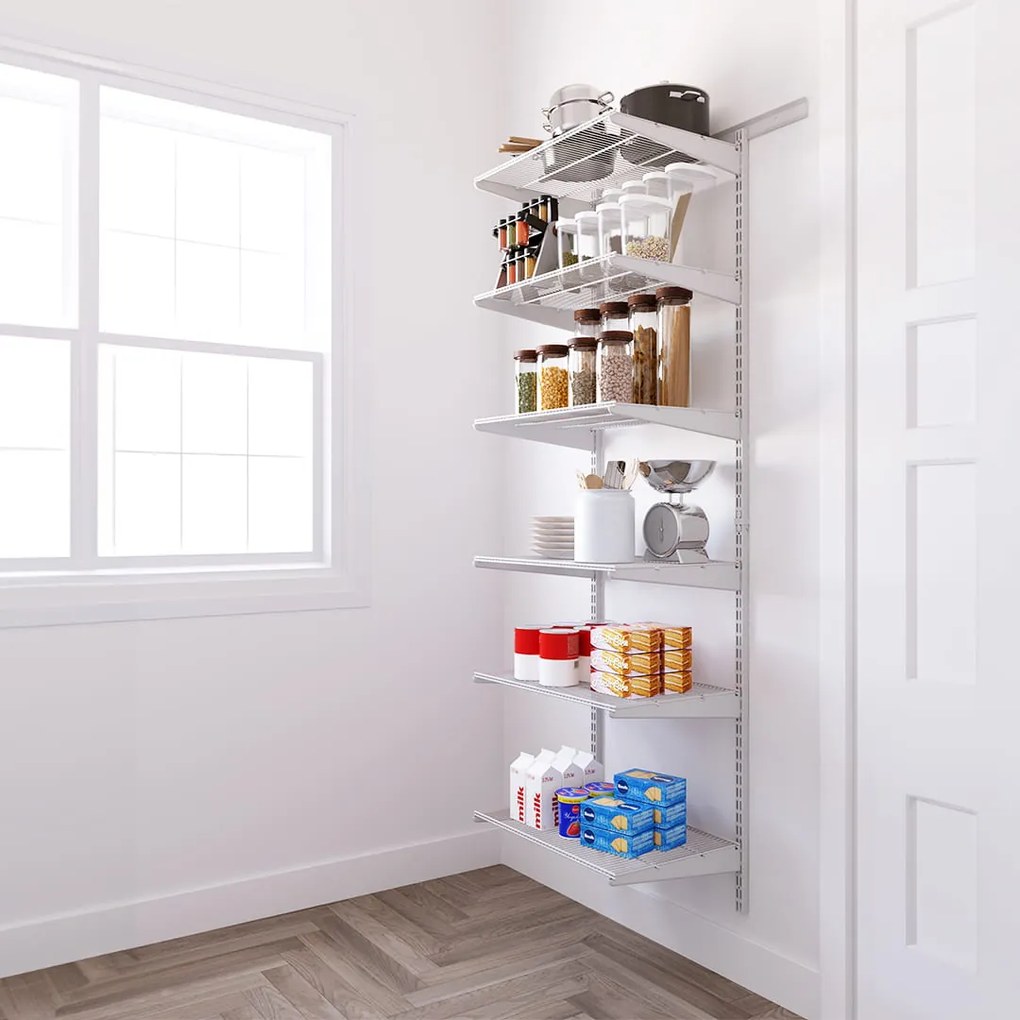 Nástenný regál 200x60x40 cm - TOPTRACK