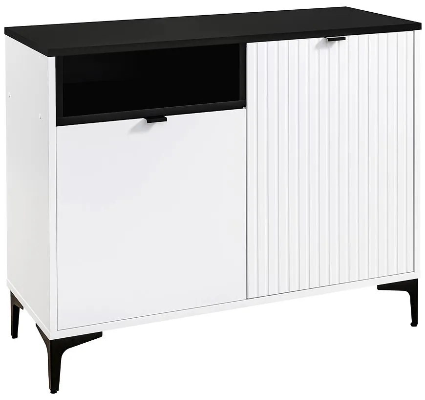 Komoda Fabio 2D doska čierna