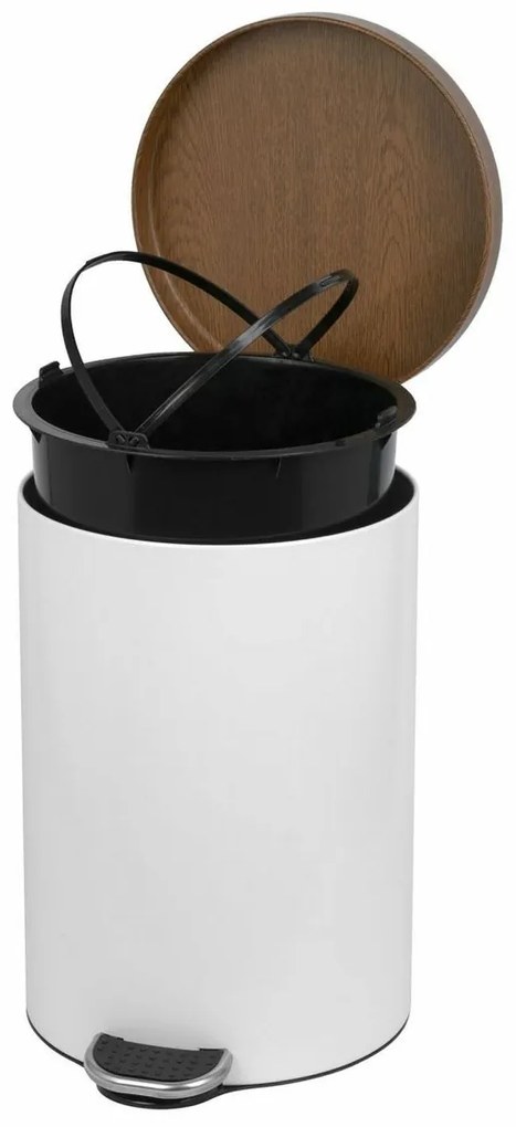 Alda Pedálový odpadkový koš Sherwood Freedom Fresh12 l, biela, 12 l