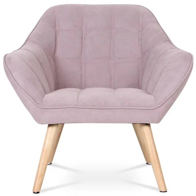 Autronic BONTEC Kreslo, sivá látka, AK-321 GREY2 Farba: Ružová