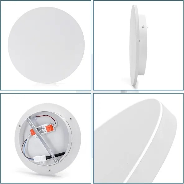 Aigostar - LED nástenné svietidlo LED/12W/230V 6500K 25 cm biela