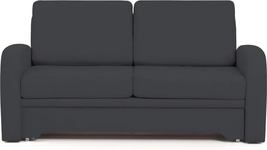 Pohovka s rozkladom Impuls, tmavo šedá látka