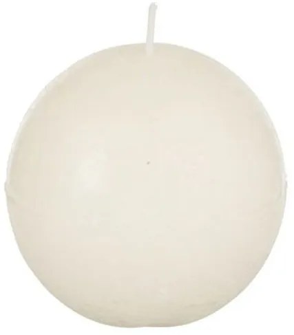 Smotanová guľatá sviečka - Ø7,5cm - 24hodín