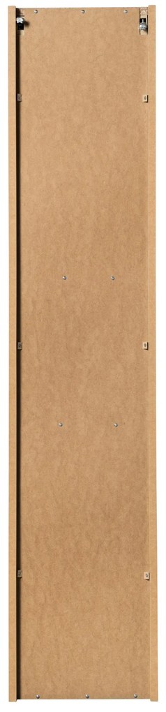 Vysoká závesná kúpeľňová skrinka Nova White 80-03-2D biela