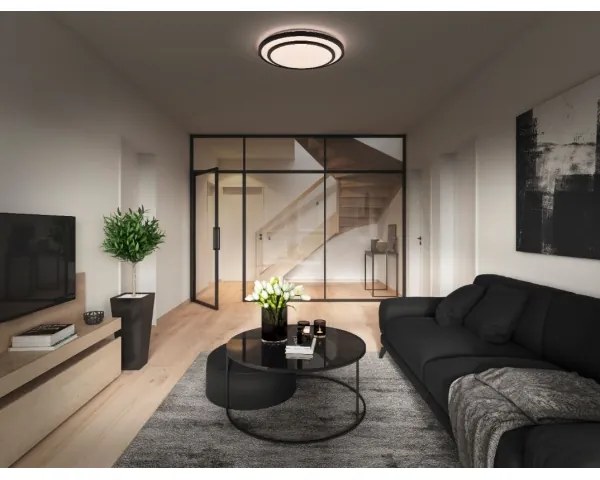 Osram - LED stropné svietidlo ORBIS BERLIN LED/24W/230V pr. 39 cm čierne