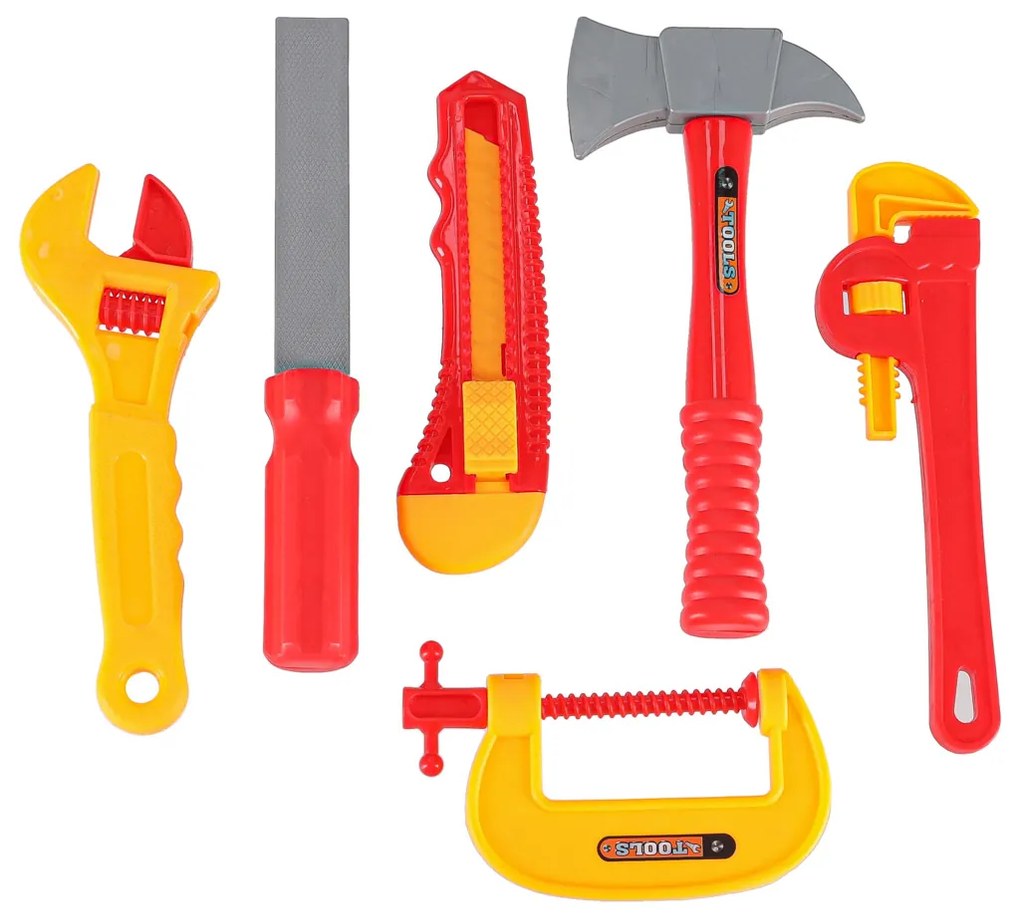 KIK Detská dielňa 48 dielov - súprava náradia pre deti 3+, hračkárske náradie