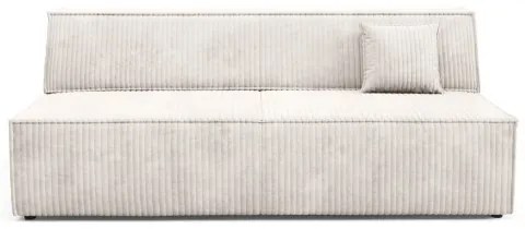 Rozkladacia trojmiestna pohovka s úložným priestorom TERAMO, béžová