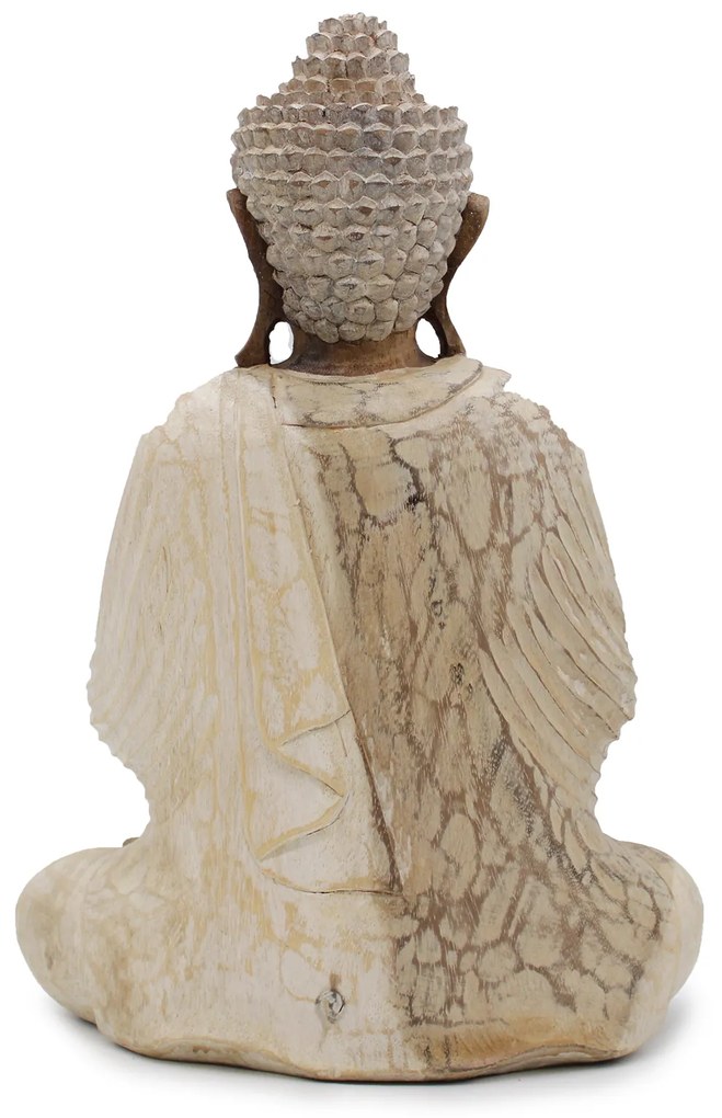 Ručne vyrezávaná socha Buddhu - Modliaci Buddha 40cm