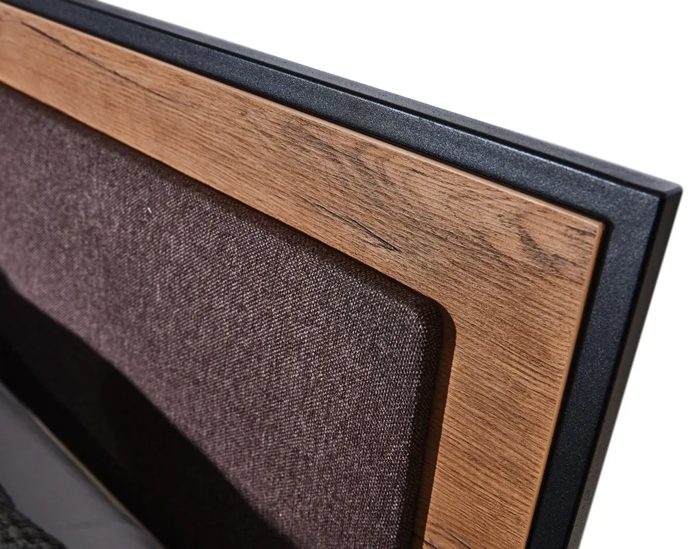 Posteľ do spálne Loft 160x200 - S vnútorným úložným priestorom