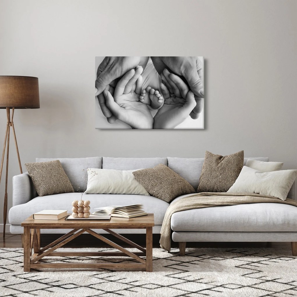 Obraz - Novorodenec (90x60 cm)