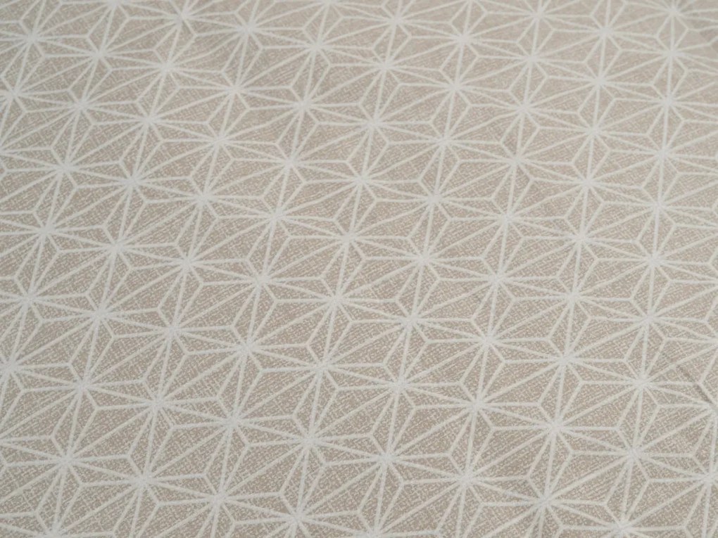 Obojstranné obliečky DUO SENSE SANDORA krémové + obliečka na vankúšik 40x50 cm ZDARMA Rozmer obliečky: 70 x 90 cm | 140 x 200 cm