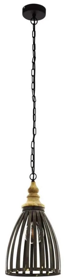Eglo 49786 - Luster na reťazi OLDCASTLE 1xE27/60W/230V