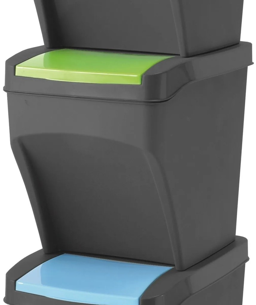 Kôš na triedený odpad Recykle BIN 3x 25 l