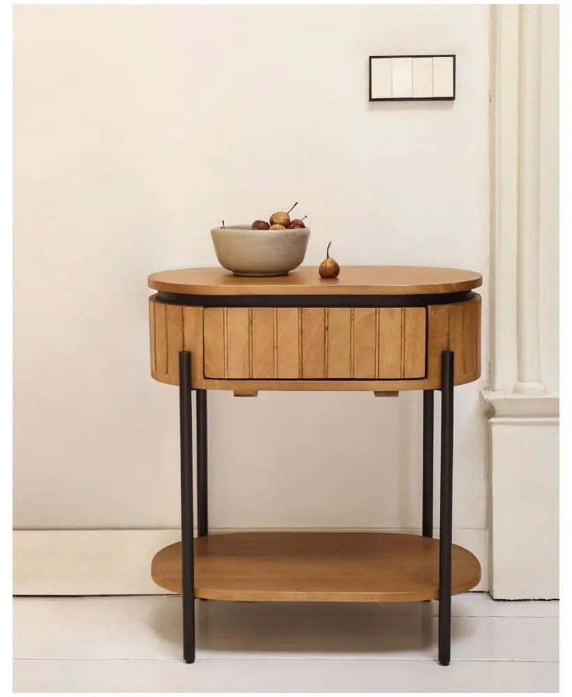 Nočný stolík z mangového dreva Licia - Kave Home