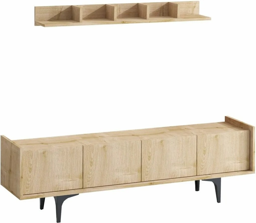 Televízny stolík Cursa Sapphire Oak