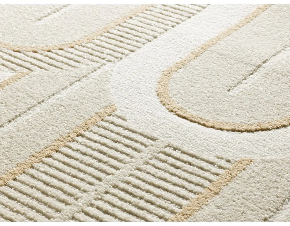 Krémový koberec 160x230 cm Flora – Universal