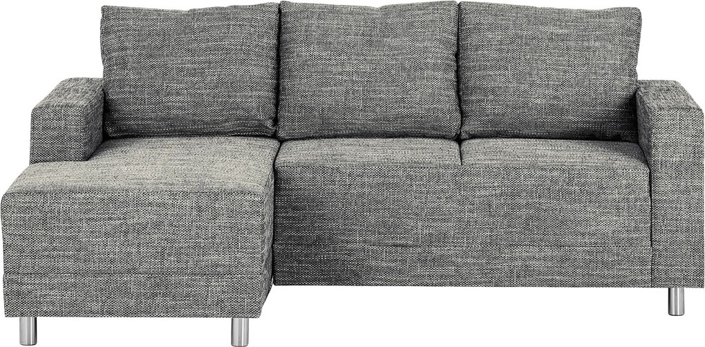 XXXLutz ROHOVÁ SEDAČKA, textil, sivá MID.YOU - Sedačky - 001628000202