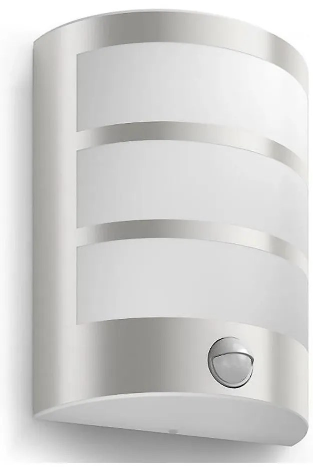Philips - LED Vonkajšie nástenné svietidlo so senzorom PYTHON LED/3,8W/230V IP44