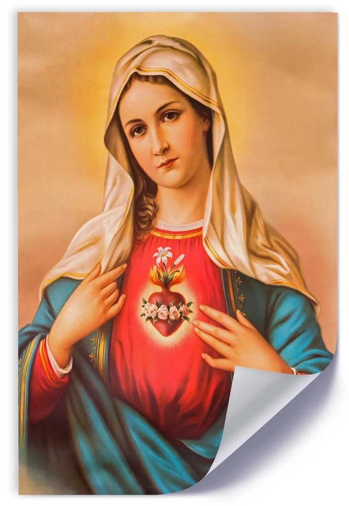 Gario Plagát Srdce Panny Márie Farba rámu: Bez rámu, Rozmery: 40 x 60 cm