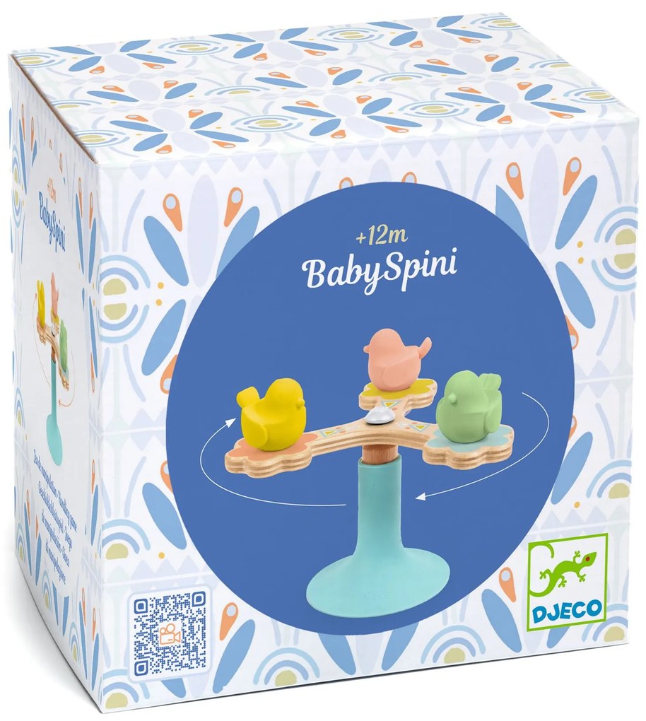Baby spinner - kolotoč s vtáčikmi
