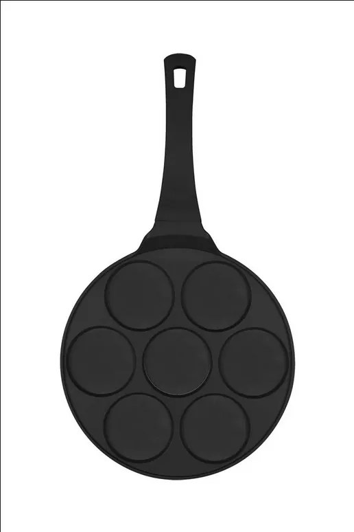 BerlingerHaus nepriľnavá panvica na 7 lievancov 26 cm Black Rose