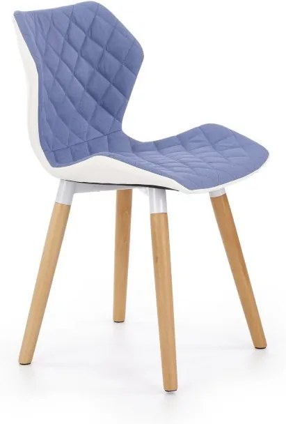 Jedálenská stolička K277 modrá Halmar