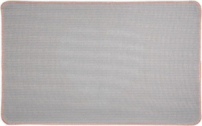 Ružová kúpeľnová predložka se srdíčkom - 78*48*1 cm