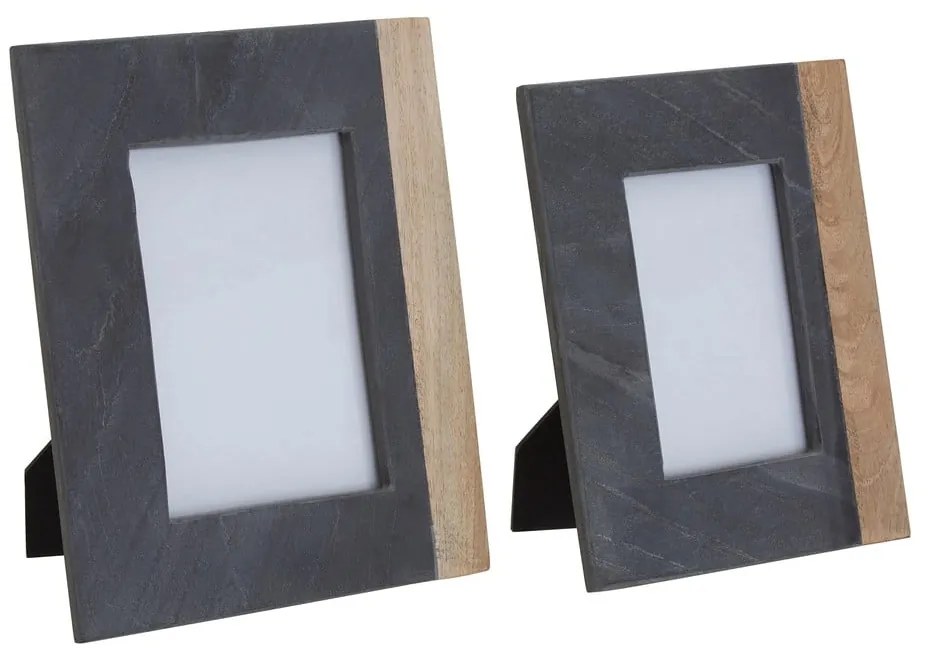 Sivý kamenný rámček 18x23 cm Kata – Premier Housewares