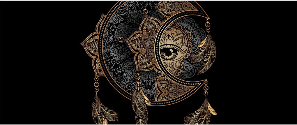 Obraz - Magické oko (120x50 cm)
