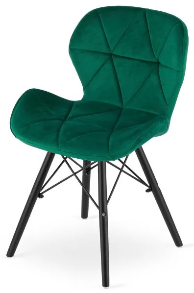 Set štyroch jedálenských stoličiek LAGO zelené (4ks)