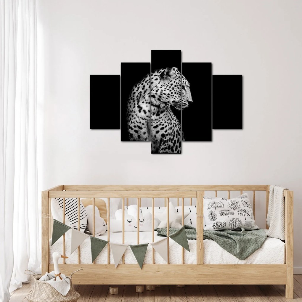 Obraz - Leopard (150x105 cm)