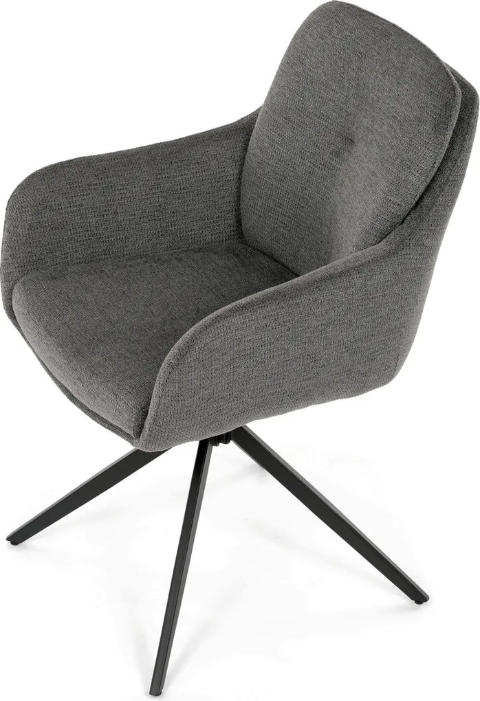 Jedálenské kreslo DCH-P3174 Farba: Sivá