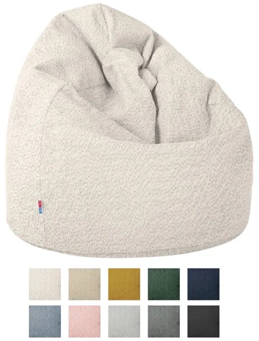 Sedací vak Bag Sako L Boucle Farba: Modrý