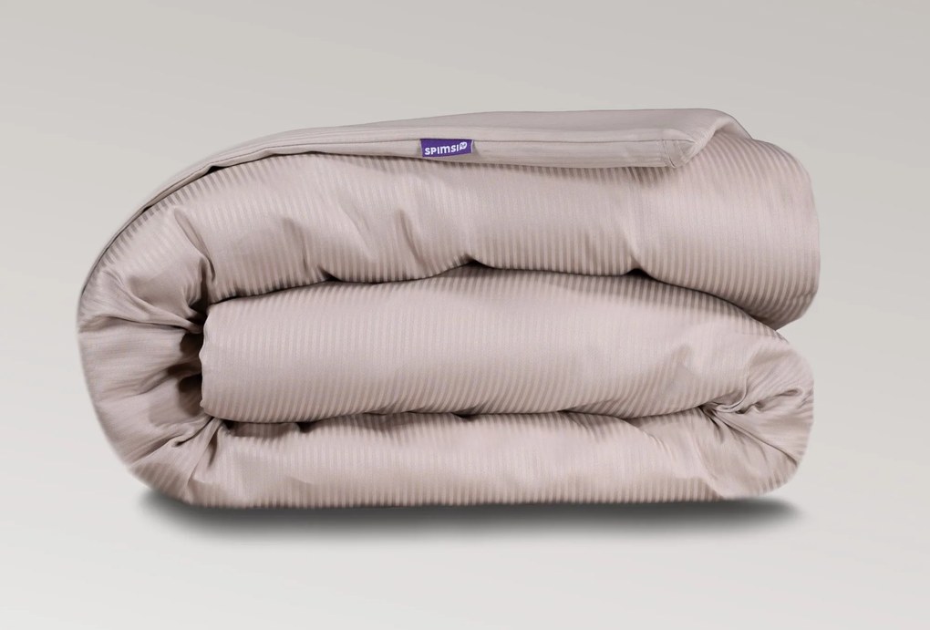 Obliečky SPIMSI Sand - SET: 1 ks 140x200 cm + 1 ks 50x70 cm