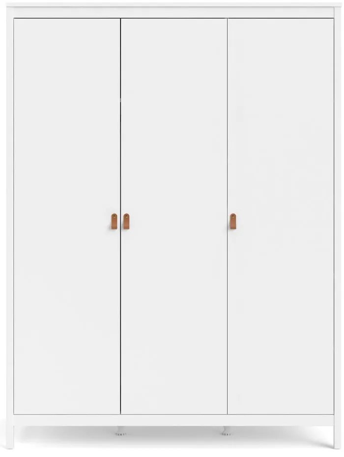 Biela šatníková skriňa 150x199 cm Madrid – Tvilum