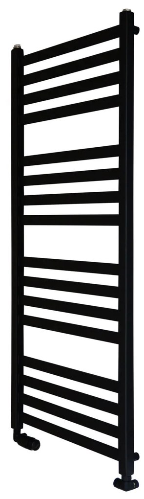 Regnis LOX, vykurovacie teleso 530x570mm, 456W, čierna matná, LOX60/50/D500/BLACK