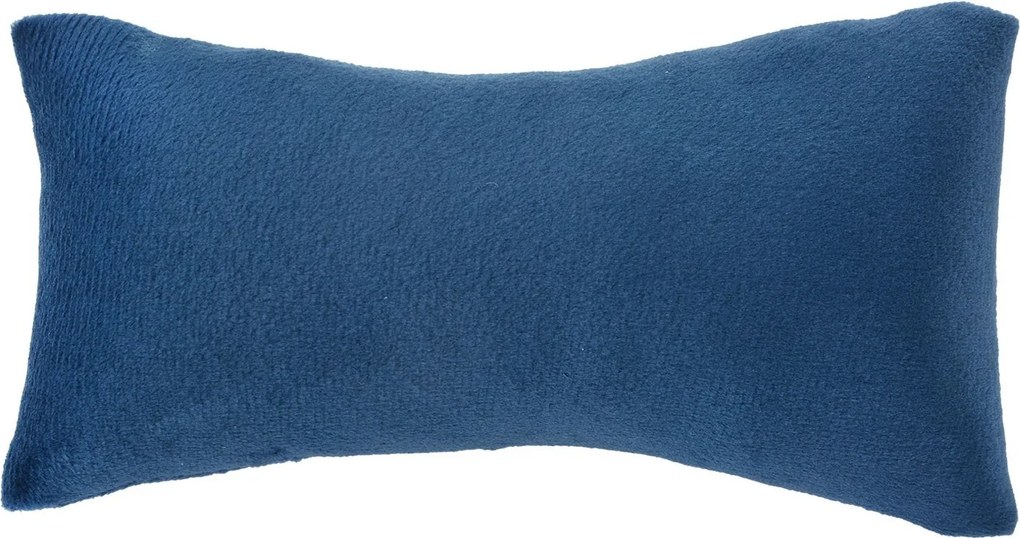 Modrý chlpatý vankúš Velvet na náramky - 13 * 7 cm
