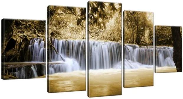 Obraz na plátne Krásny vodopád v Thajsku 150x70cm 1311A_5B