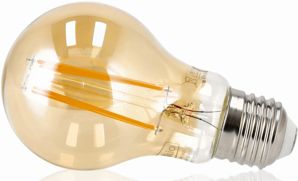 BERGE LED žiarovka AMBER - A60 - E27 - 8W