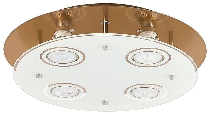 Rabalux 2255 - LED Stropné svietidlo NAOMI 4xGU10/5W/230V