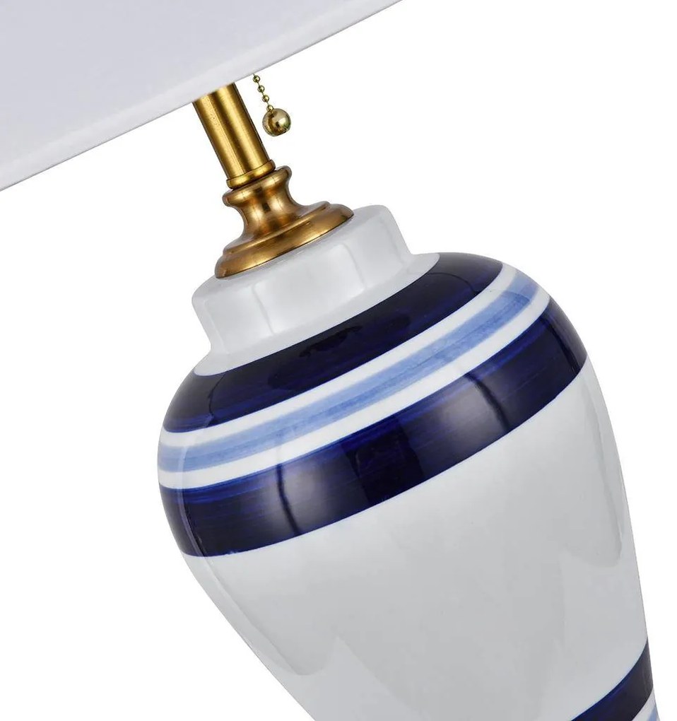 Keramická stolová lampa Ancona Hamptons