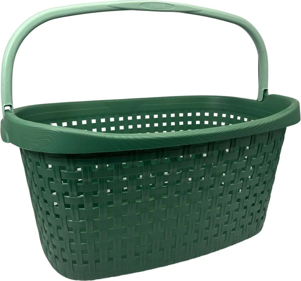 BAMA Kôš na bielizeň PAGLIA, 40 l, farba zelená