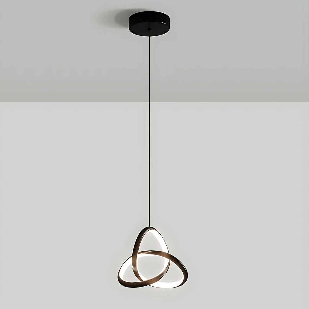 Toolight Toolight, LED stropné osvetlenie 13W, 4000K, APP1784-CP, čierna matná, OSW-08978