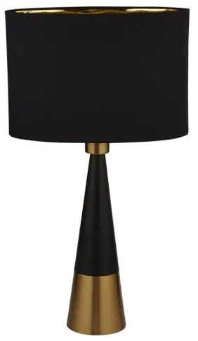 Searchlight EU2743BGO - Stolná lampa CHOLE 1xE27/60W/230V