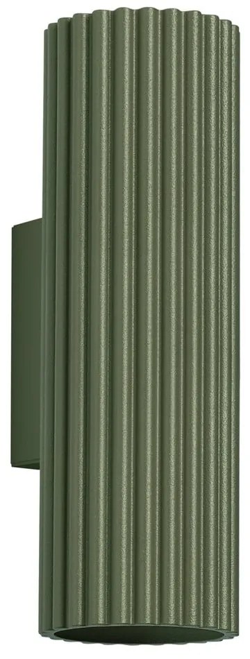 Zelené nástenné svietidlo Gleam – Sollux