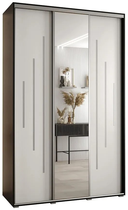 Skriňa 45 Canaris 13 150 čierna/biela/silver