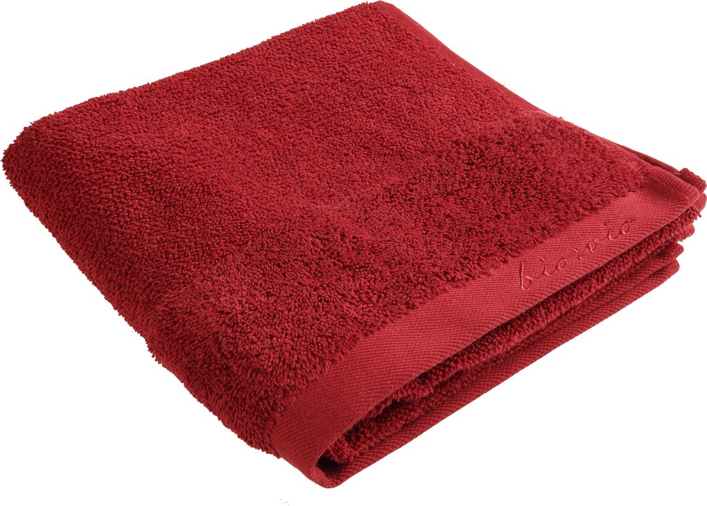 XXXLutz UTERÁK NA RUKY, 50/100 cm, bordová Bio:Vio - Kúpeľňový textil - 004417004113