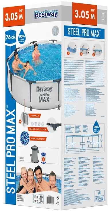 Bazén Bestway FRAME 4678L 305x76cm 8v1 56408